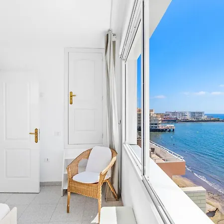 Medano4you The First Line Sea View Penthouse Lägenhet El Médano
