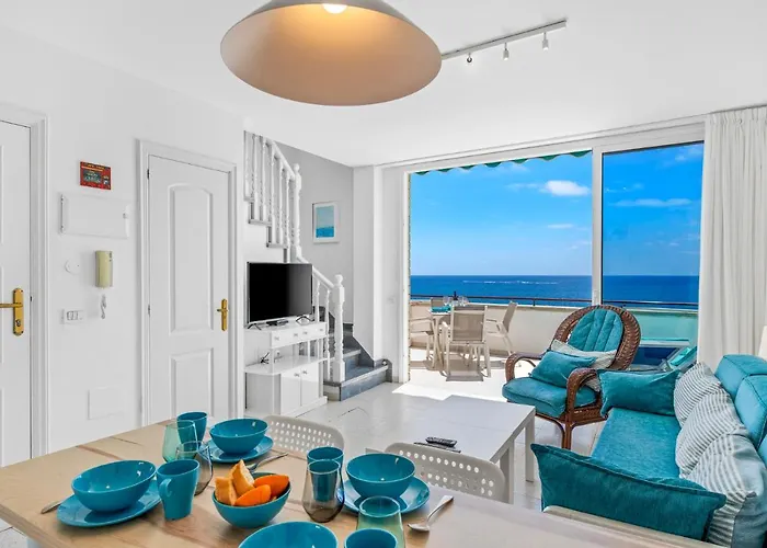 Medano4you The First Line Sea View Penthouse Apartament El Médano