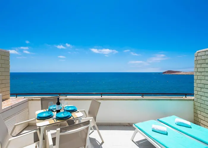 Apartament Medano4you The First Line Sea View Penthouse El Médano